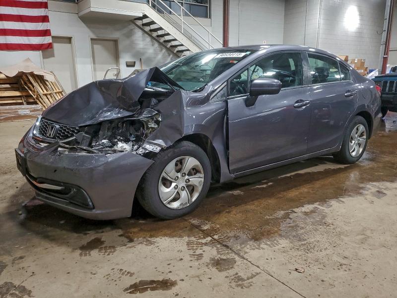 HONDA CIVIC LX 2015 with VIN 19XFB2F52FE232425 - Photo from auction