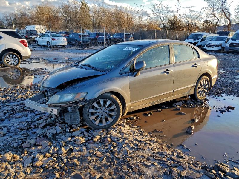 Photo 1 from auction – 2010 HONDA CIVIC EX with VIN 19XFA1F87AE031605