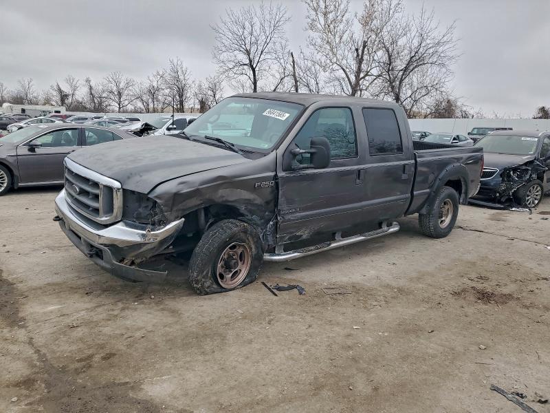 FORD F250 SUPER 2002 with VIN 1FTNW21F32ED58086 - Photo from auction