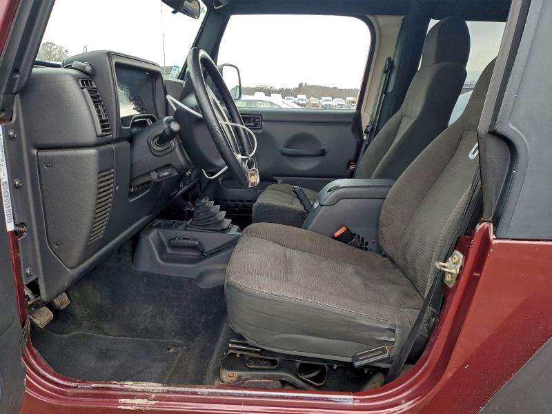 Photo 7 from auction – 2004 JEEP WRANGLER with VIN 1J4FA39S24P707816