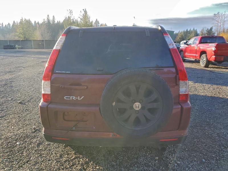 Photo 6 from auction – 2006 HONDA CR-V EX with VIN JHLRD78886C014558