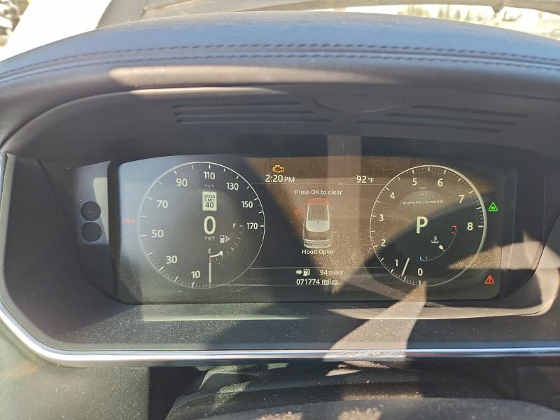 Photo 9 from auction – 2017 LAND ROVER RANGE ROVE with VIN SALGV5FE4HA361259