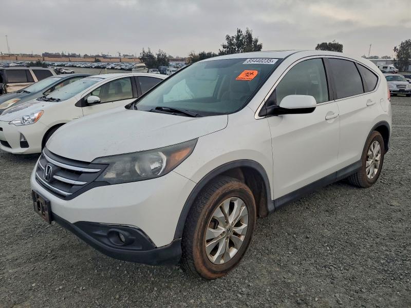 HONDA CR-V EX 2014 with VIN 5J6RM4H55EL042991 - Photo from auction