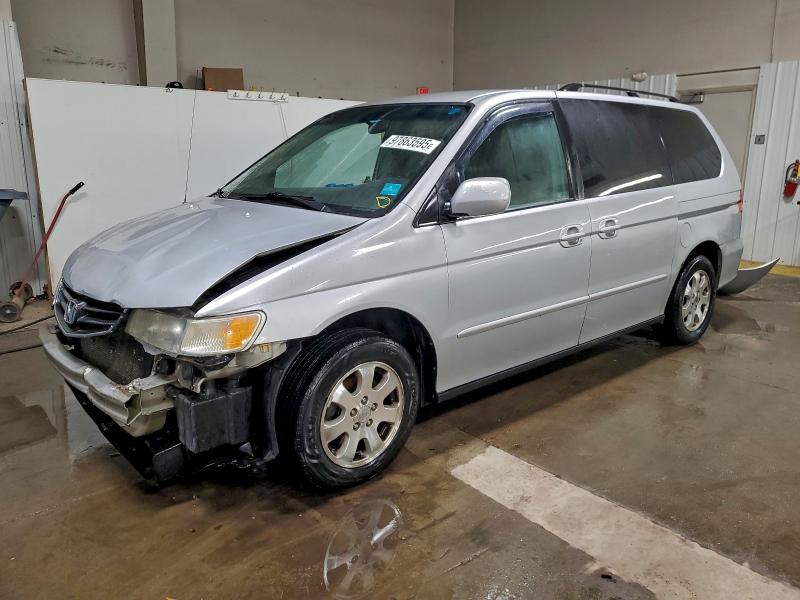 HONDA ODYSSEY EX 2002 with VIN 5FNRL18972B041009 - Photo from auction