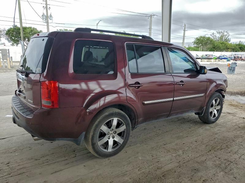 Foto 3 de la subasta – 2012 HONDA PILOT TOUR con VIN 5FNYF3H94CB028833