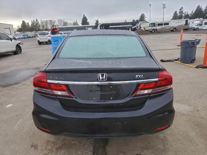 Photo 6 from auction – 2015 HONDA CIVIC EXL with VIN 2HGFB2F96FH547933