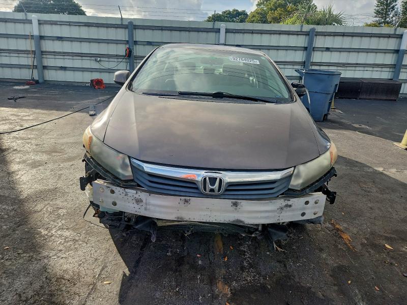 Photo 5 from auction – 2012 HONDA CIVIC LX with VIN 19XFB2F54CE011016