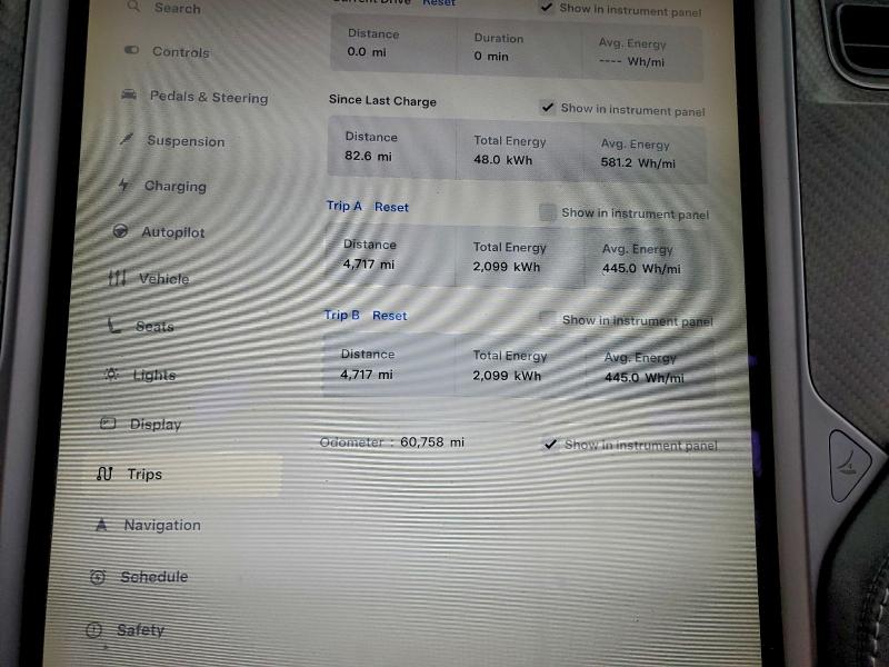 Photo 9 from auction – 2018 TESLA MODEL X with VIN 5YJXCBE45JF142344