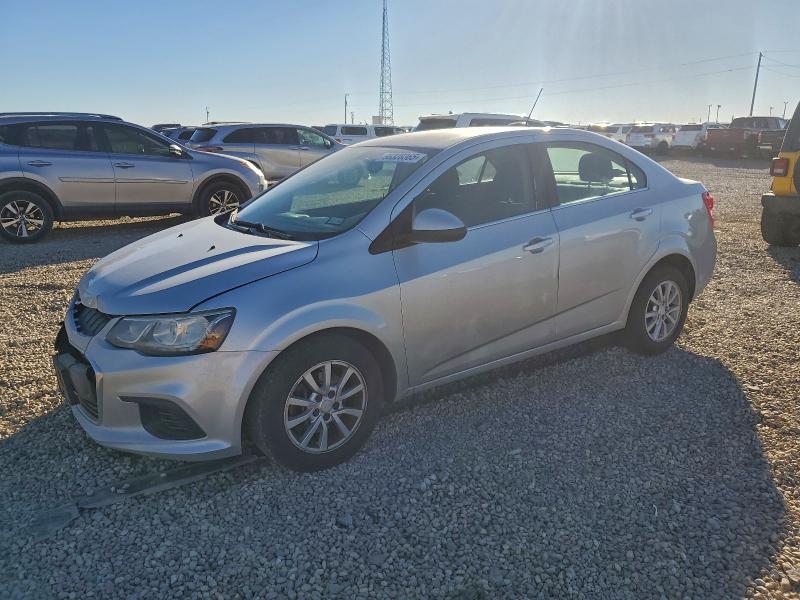 CHEVROLET SONIC LT 2017 with VIN 1G1JD5SH1H4101358 - Photo from auction