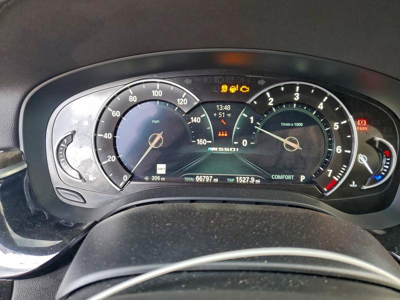 Photo 9 from auction – 2019 BMW M550XI with VIN WBAJB9C51KB465000