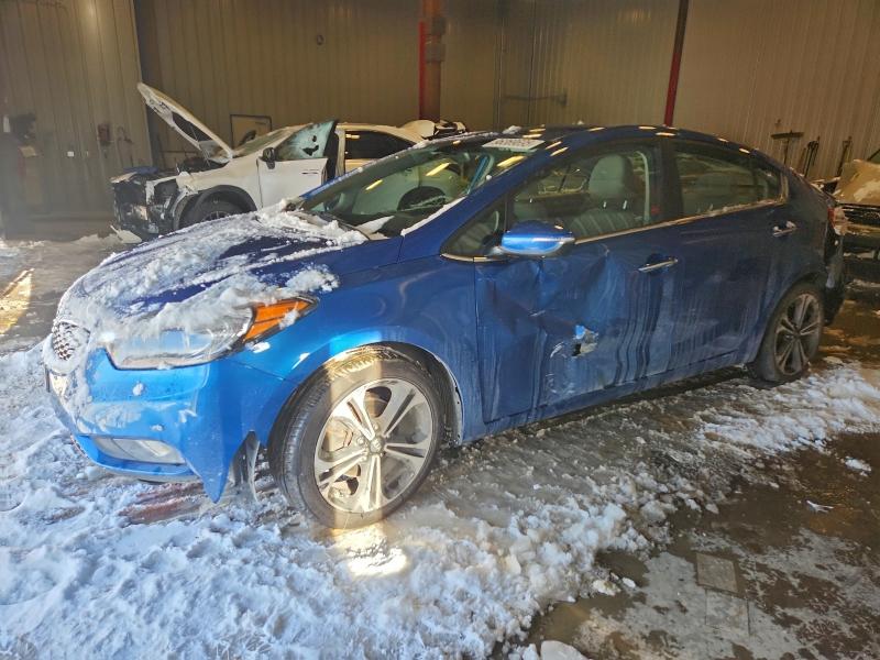 KIA FORTE EX 2014 with VIN KNAFX4A80E5076584 - Photo from auction
