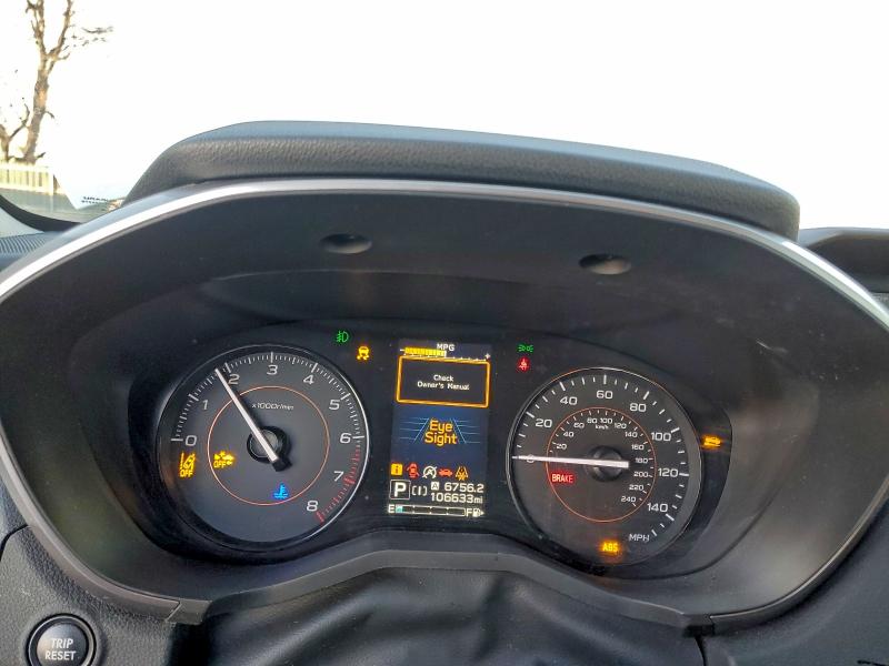 Photo 9 from auction – 2020 SUBARU CROSSTREK with VIN JF2GTAEC6LH261218