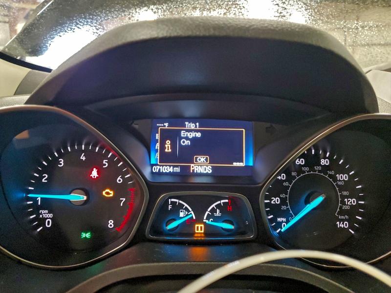 Photo 9 from auction – 2017 FORD ESCAPE SE with VIN 1FMCU0GD8HUD78657