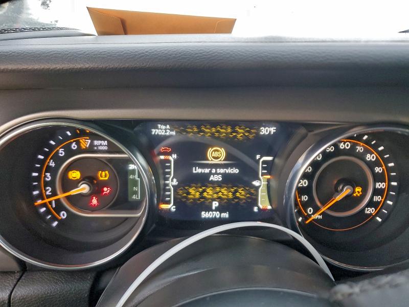 Photo 9 from auction – 2023 JEEP GLADIATOR with VIN 1C6HJTAG1PL561076