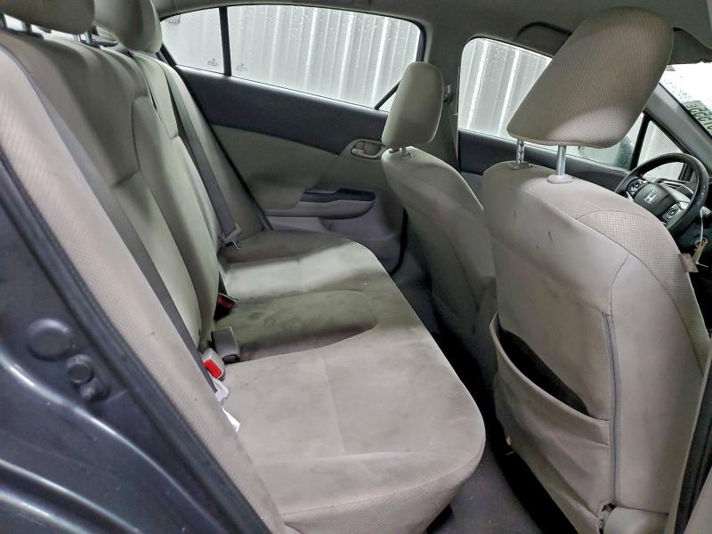 Photo 10 from auction – 2012 HONDA CIVIC LX with VIN 19XFB2F53CE109339