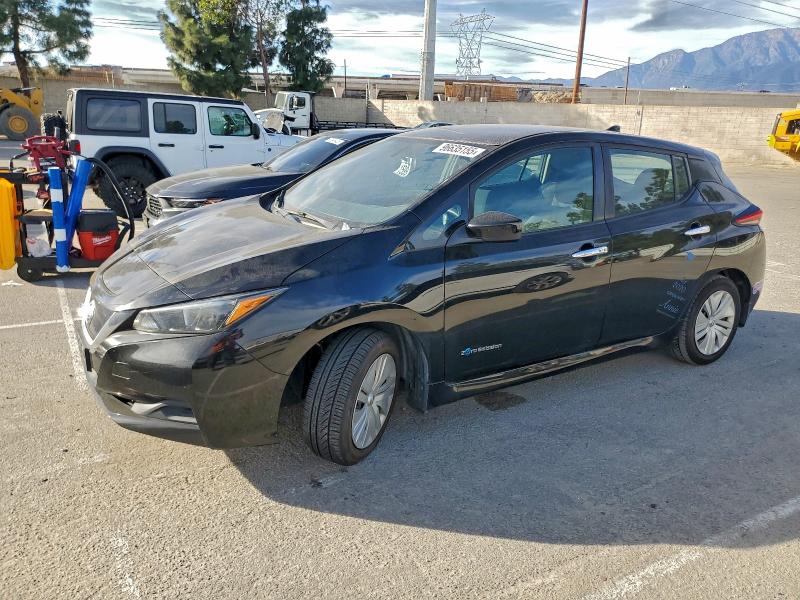 NISSAN LEAF S 2019 with VIN 1N4AZ1CP7KC307827 - Photo from auction