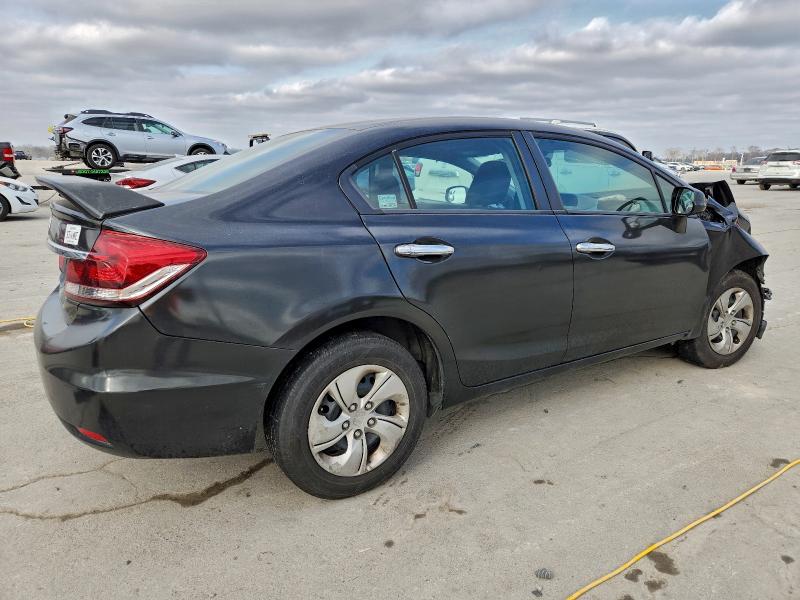 Photo 3 from auction – 2013 HONDA CIVIC LX with VIN 19XFB2F54DE058225