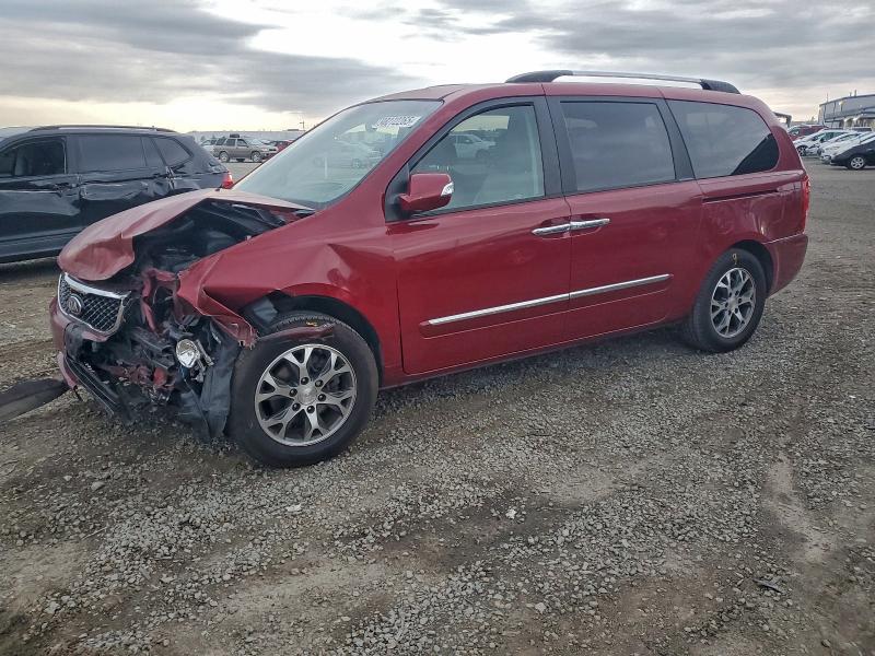 KIA SEDONA EX 2014 with VIN KNDMH4C78E6580970 - Photo from auction