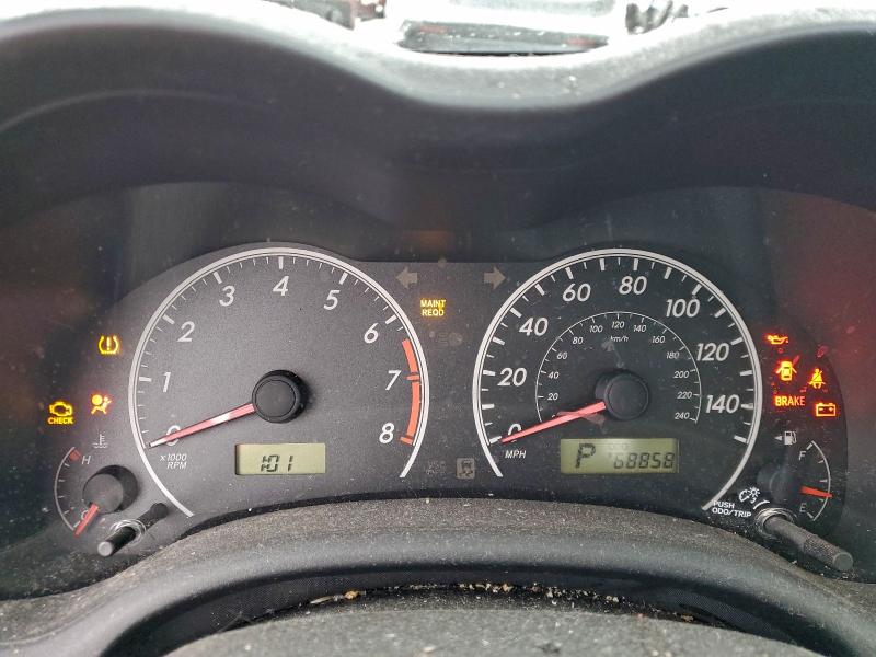 Photo 9 from auction – 2009 TOYOTA COROLLA BA with VIN 2T1BU40E79C002315