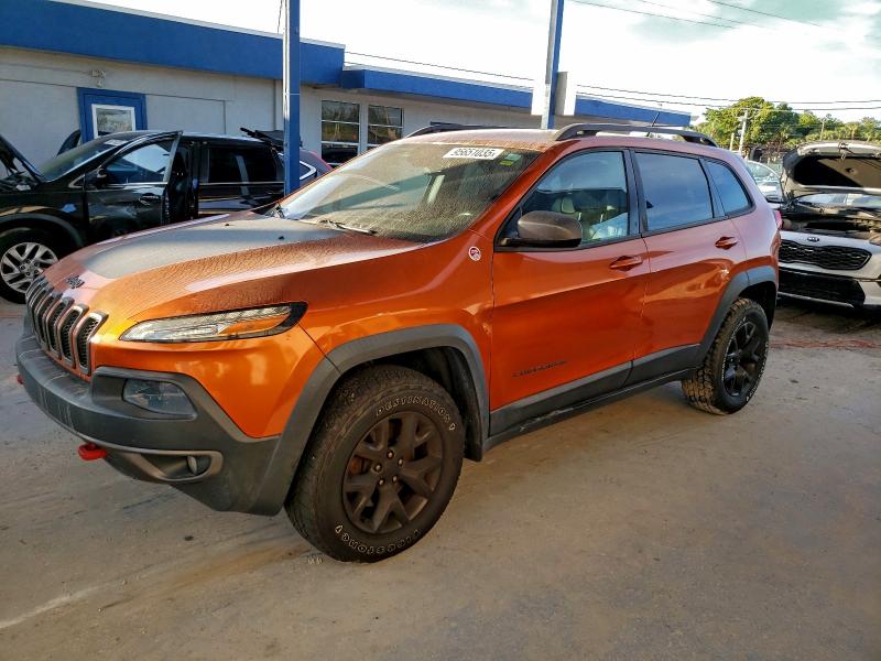 JEEP CHEROKEE T 2014 with VIN 1C4PJMBB9EW223157 - Photo from auction