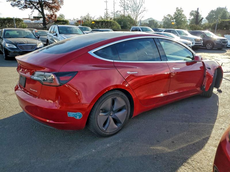 Photo 3 from auction – 2020 TESLA MODEL 3 with VIN 5YJ3E1EBXLF668201