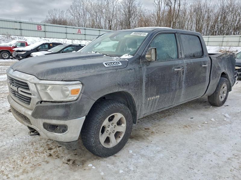 RAM 1500 2019 with VIN 1C6SRFMT7KN712590 - Photo from auction