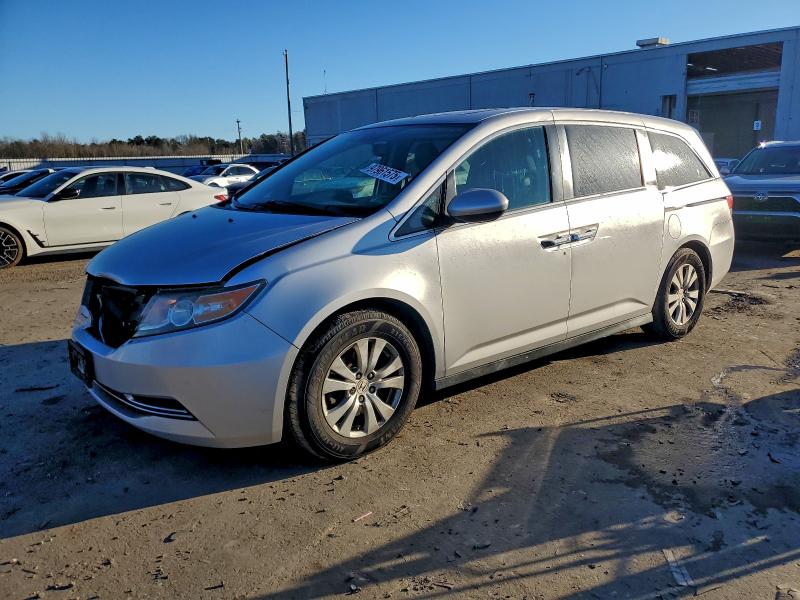HONDA ODYSSEY EX 2014 with VIN 5FNRL5H65EB078075 - Photo from auction