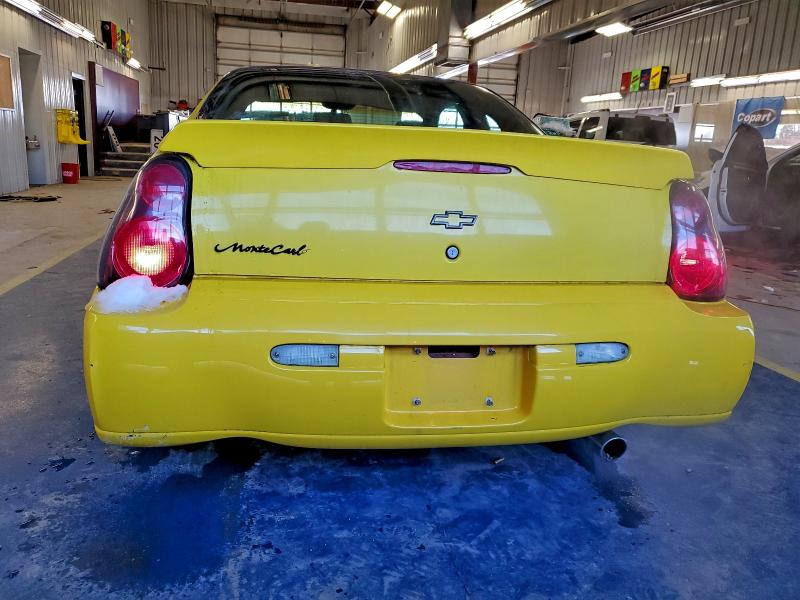 Photo 6 from auction – 2003 CHEVROLET MONTE CARL with VIN 2G1WW12E839187305