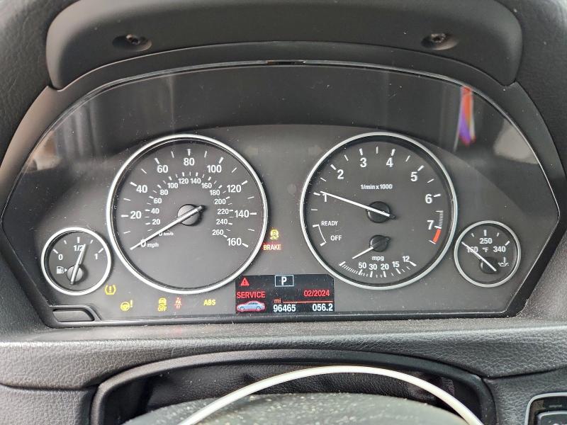 Photo 9 from auction – 2014 BMW 320 I XDRI with VIN WBA3C3G53ENS72640