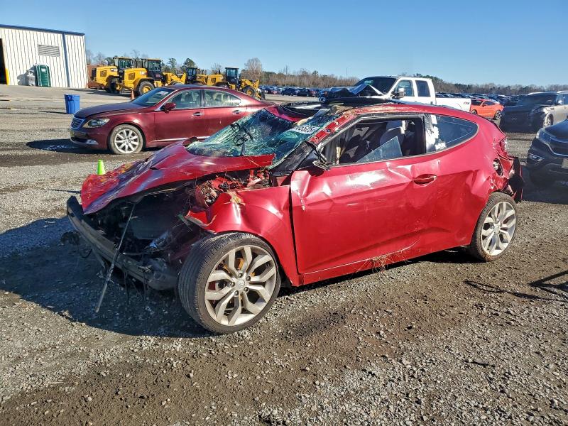 HYUNDAI VELOSTER 2013 with VIN KMHTC6AD3DU150638 - Photo from auction