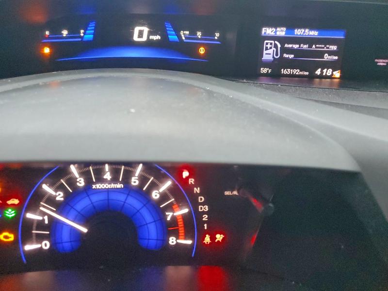 Photo 9 from auction – 2012 HONDA CIVIC EX with VIN 19XFB2F84CE020826