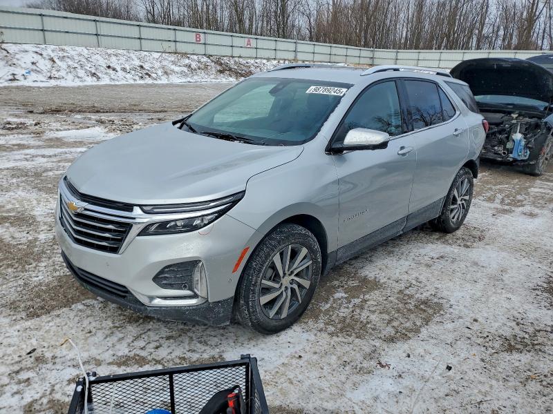 CHEVROLET EQUINOX PR 2022 with VIN 3GNAXXEV3NS103207 - Photo from auction