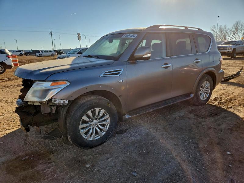 NISSAN ARMADA SV 2017 with VIN JN8AY2NC6H9503359 - Photo from auction