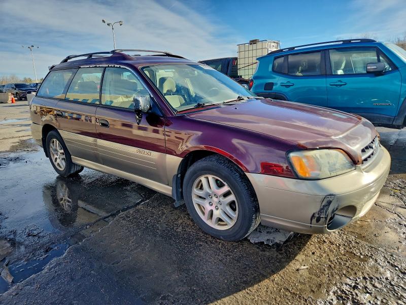 Photo 4 from auction – 2001 SUBARU LEGACY OUT with VIN 4S3BH675417647404