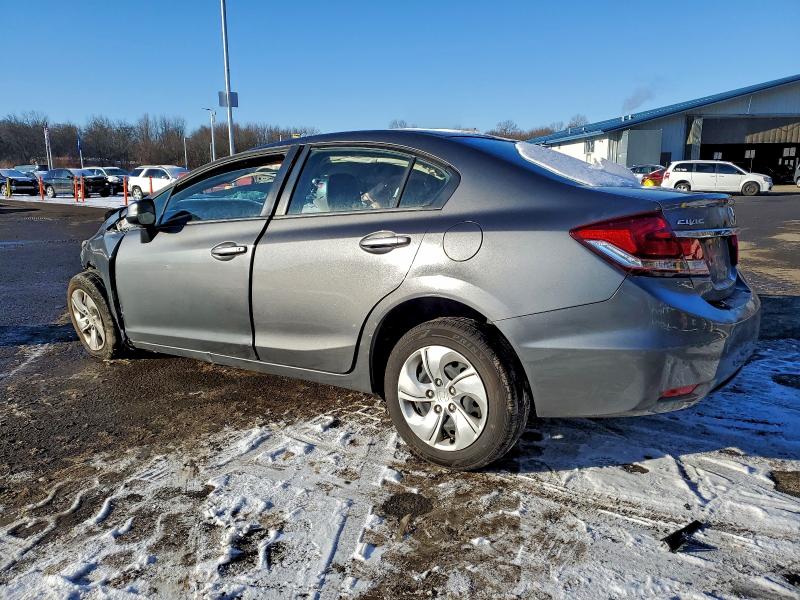 Photo 2 from auction – 2013 HONDA CIVIC LX with VIN 19XFB2F51DE245888