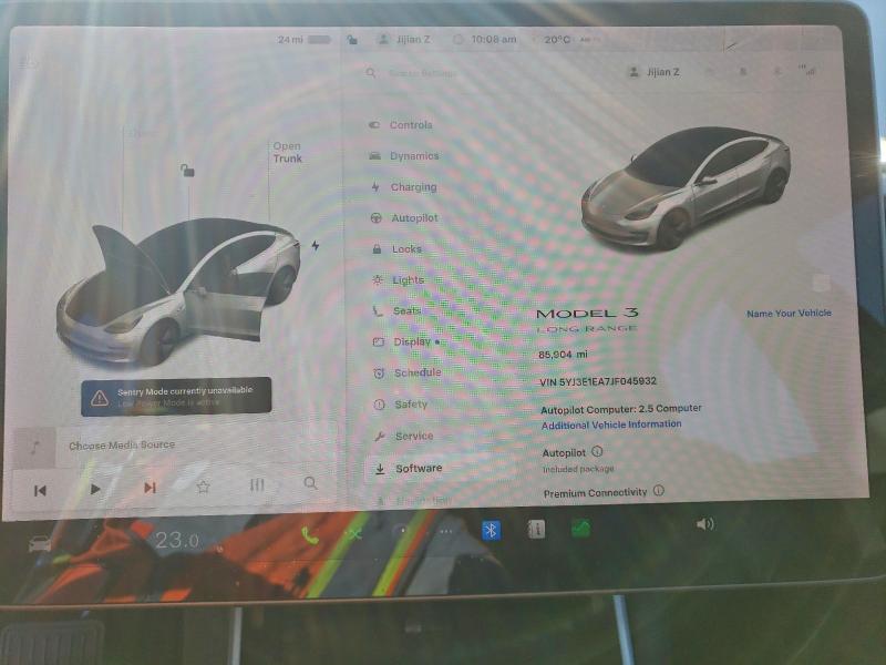Photo 9 from auction – 2018 TESLA MODEL 3 with VIN 5YJ3E1EA7JF045932