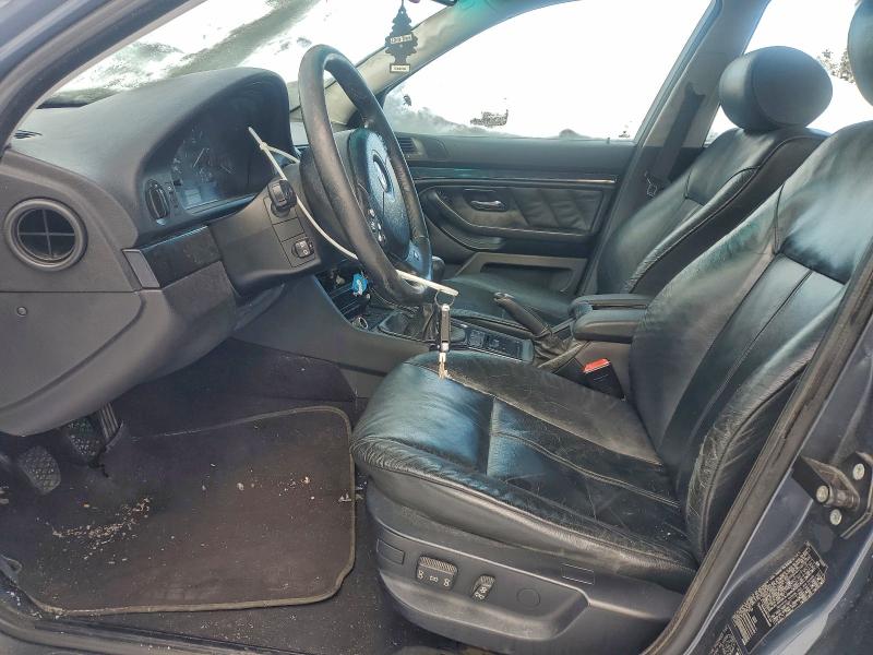 Photo 7 from auction – 2000 BMW 528 I with VIN WBADM5347YBY17836