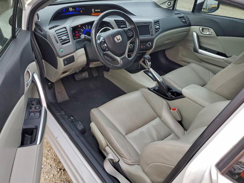 Photo 8 from auction – 2012 HONDA CIVIC EXL with VIN 2HGFG3B13CH534057