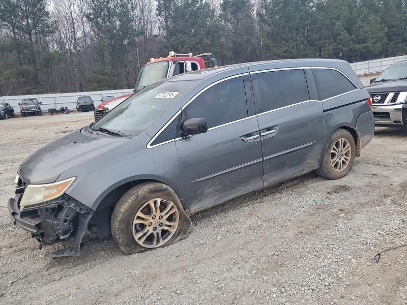 HONDA ODYSSEY EX 2013 with VIN 5FNRL5H66DB057783 - Photo from auction