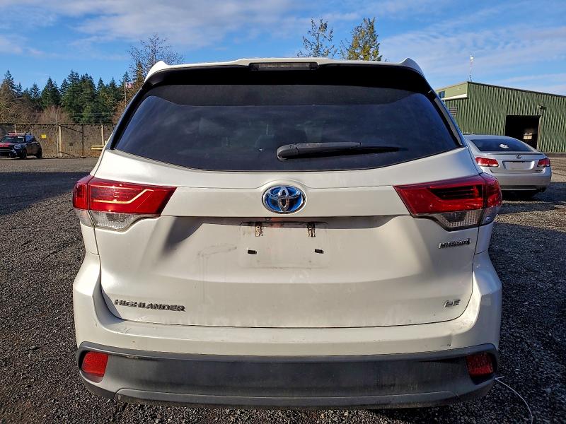 Photo 6 from auction – 2019 TOYOTA HIGHLANDER with VIN 5TDBGRFH5KS057266