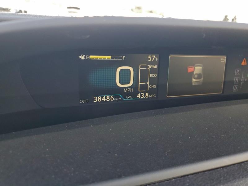 Photo 9 from auction – 2017 TOYOTA PRIUS with VIN JTDKARFU4H3529868