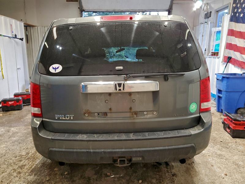 Photo 6 from auction – 2009 HONDA PILOT LX with VIN 5FNYF48209B045971