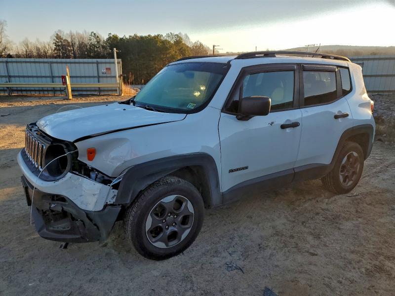 JEEP RENEGADE S 2017 with VIN ZACCJBAB0HPG09326 - Photo from auction