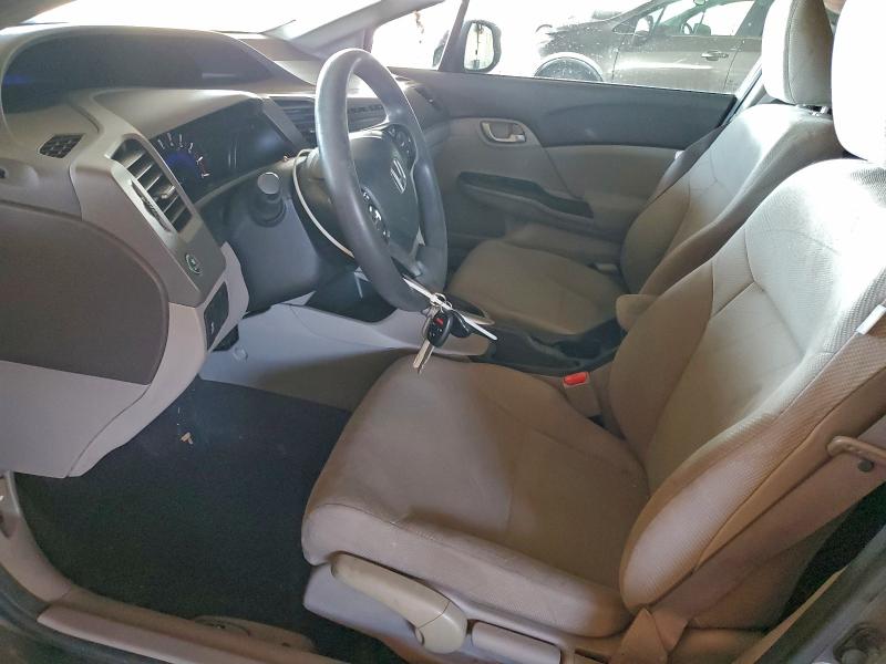 Photo 7 from auction – 2012 HONDA CIVIC LX with VIN 19XFB2F55CE342347