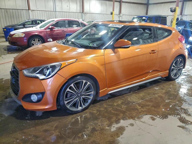 HYUNDAI VELOSTER T 2016 with VIN KMHTC6AE3GU301765 - Photo from auction
