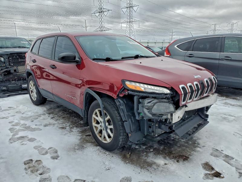 Photo 4 from auction – 2015 JEEP CHEROKEE S with VIN 1C4PJMAB7FW587788