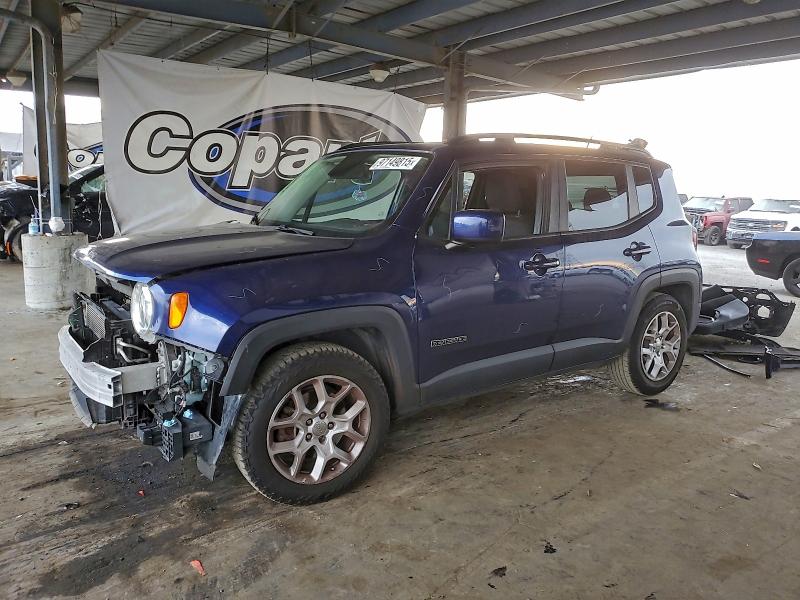 JEEP RENEGADE L 2017 with VIN ZACCJABB1HPF20258 - Photo from auction