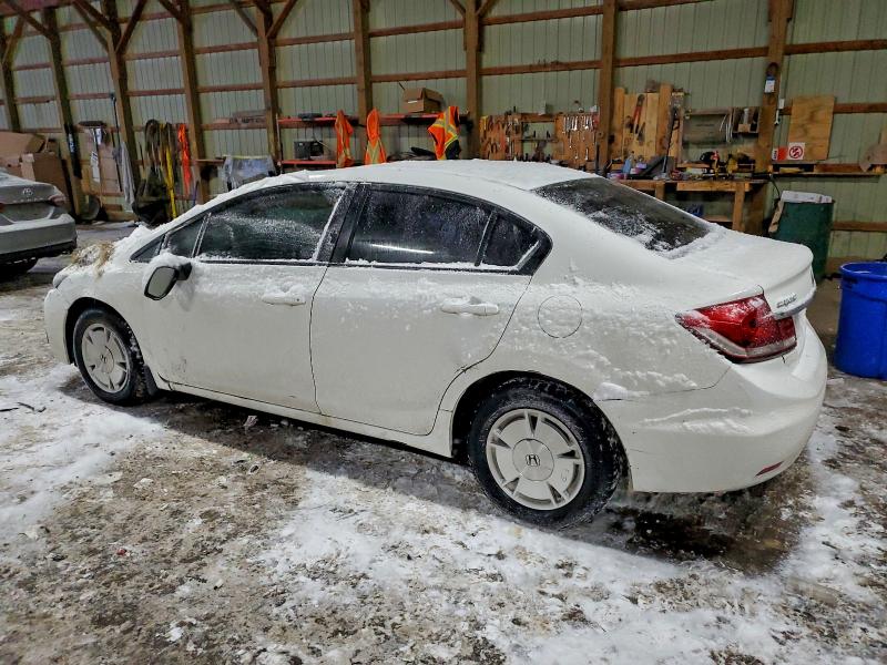 Photo 2 from auction – 2013 HONDA CIVIC LX with VIN 2HGFB2F44DH107243