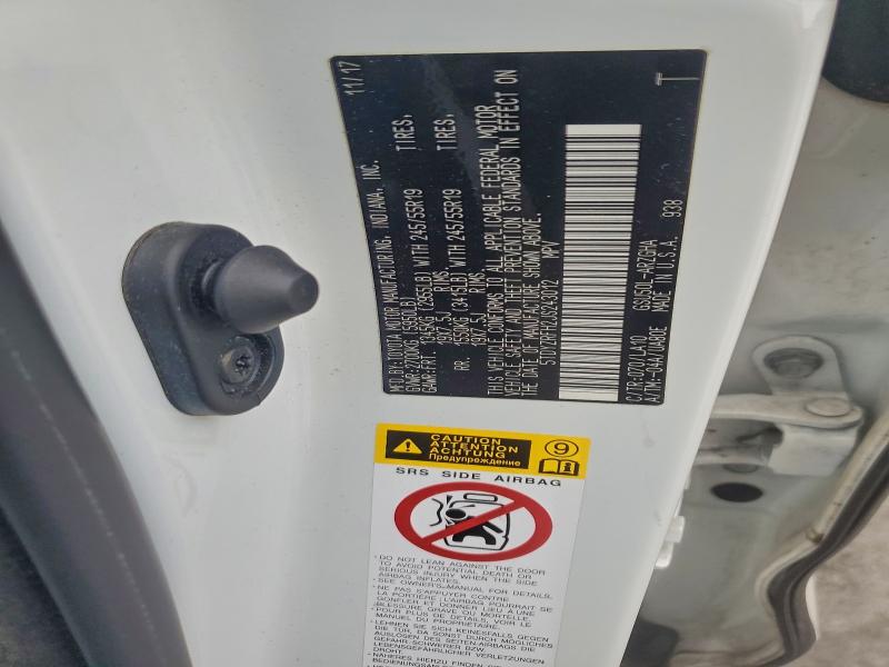 Photo 14 from auction – 2018 TOYOTA HIGHLANDER with VIN 5TDYZRFH2JS243012