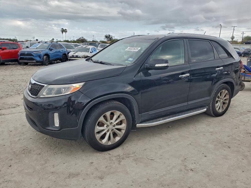 KIA SORENTO EX 2015 with VIN 5XYKU4A70FG564735 - Photo from auction